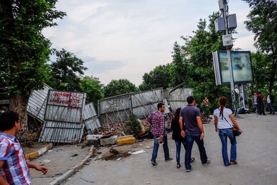 Anti-government protests against islamization of Turkey