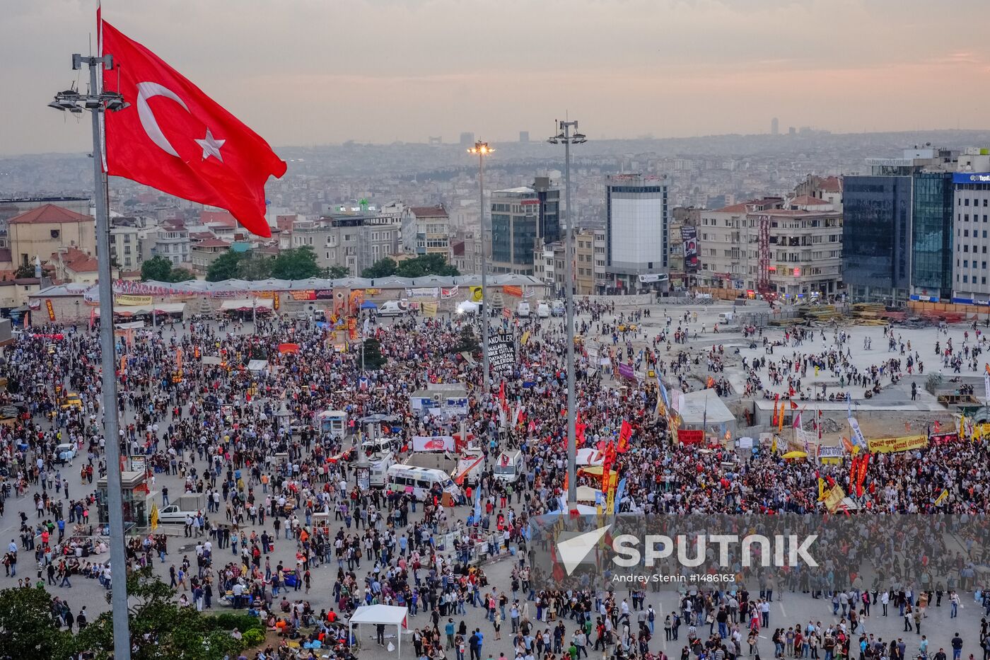 Anti-government protests against islamization of Turkey