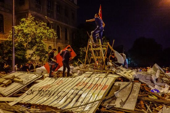 Anti-government protests against islamization of Turkey