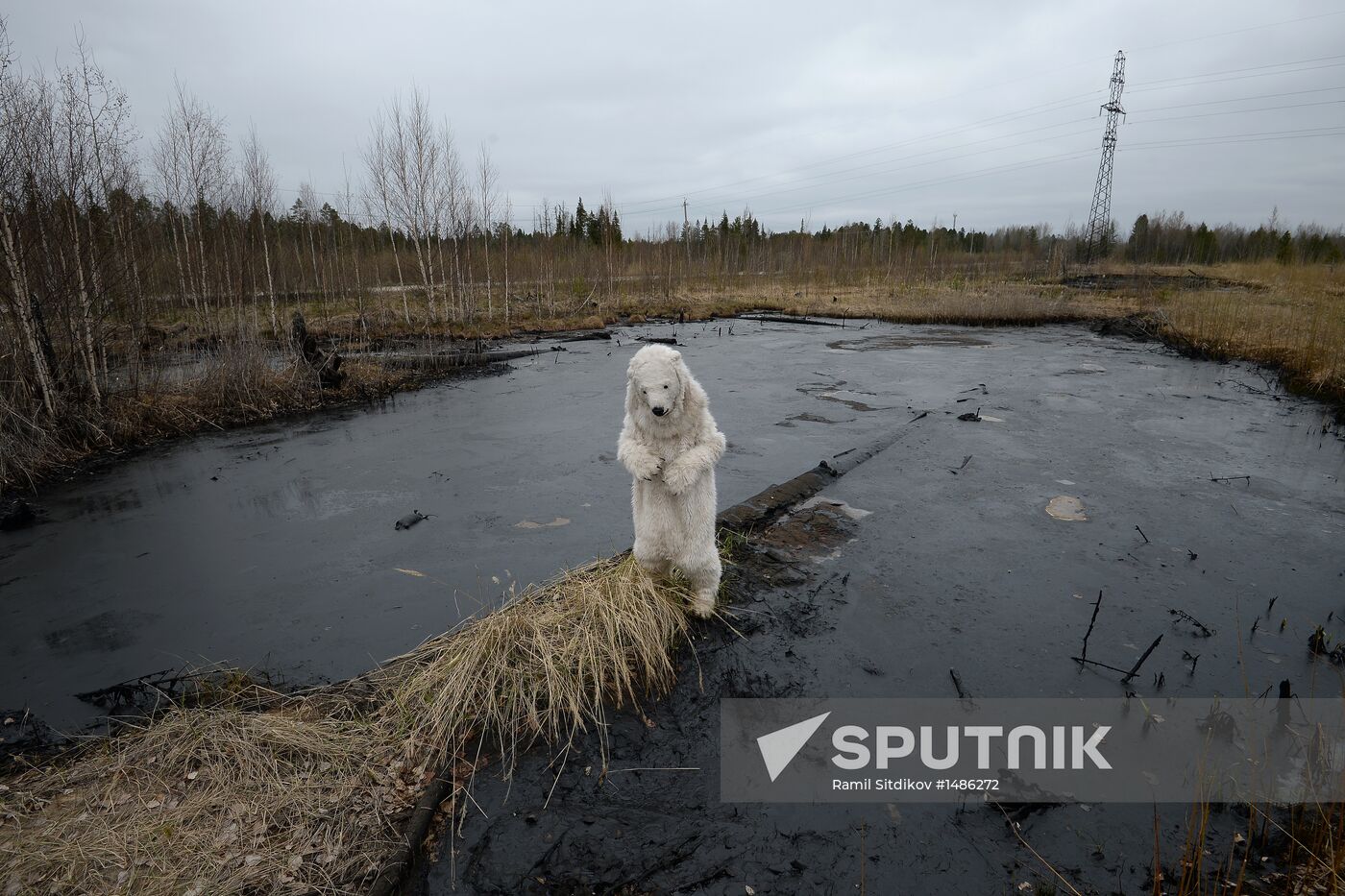 Oil spills at Mamontovskoye oil field in Khanty-Mansi Okrug