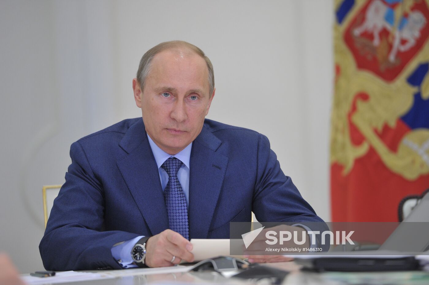 Vladimir Putin conducts meeting on secondary school education