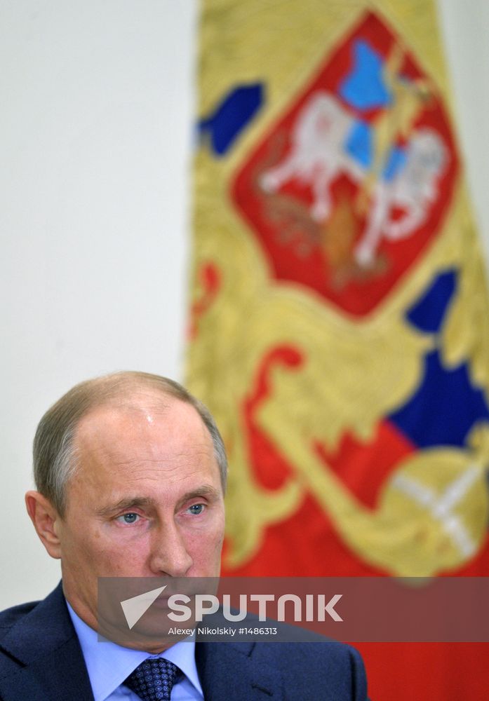 Vladimir Putin conducts meeting on secondary school education