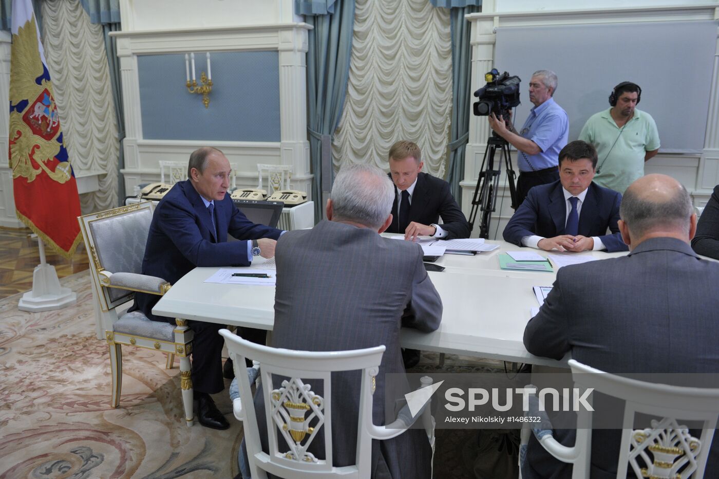 Vladimir Putin conducts meeting on secondary school education