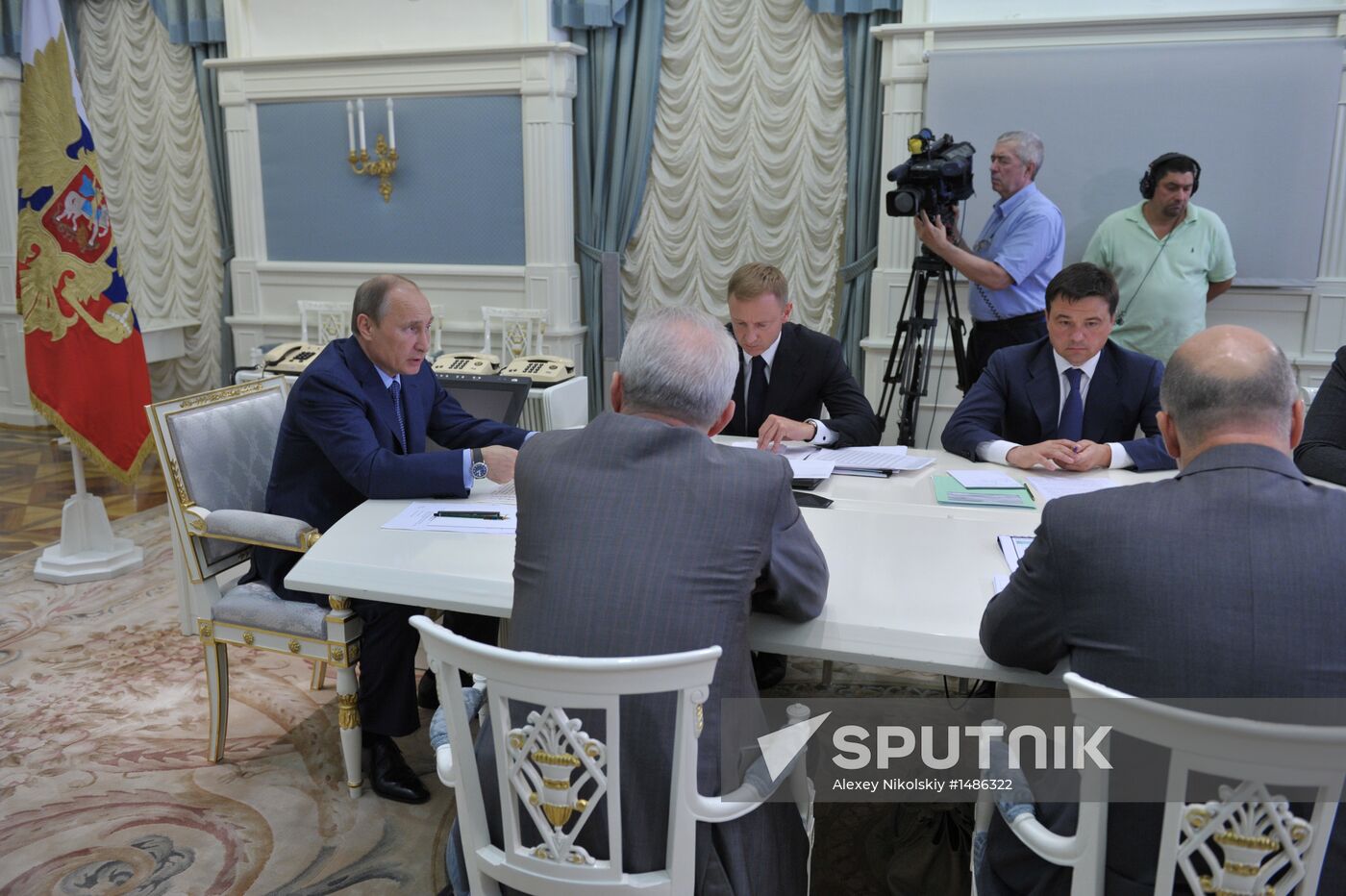 Vladimir Putin conducts meeting on secondary school education