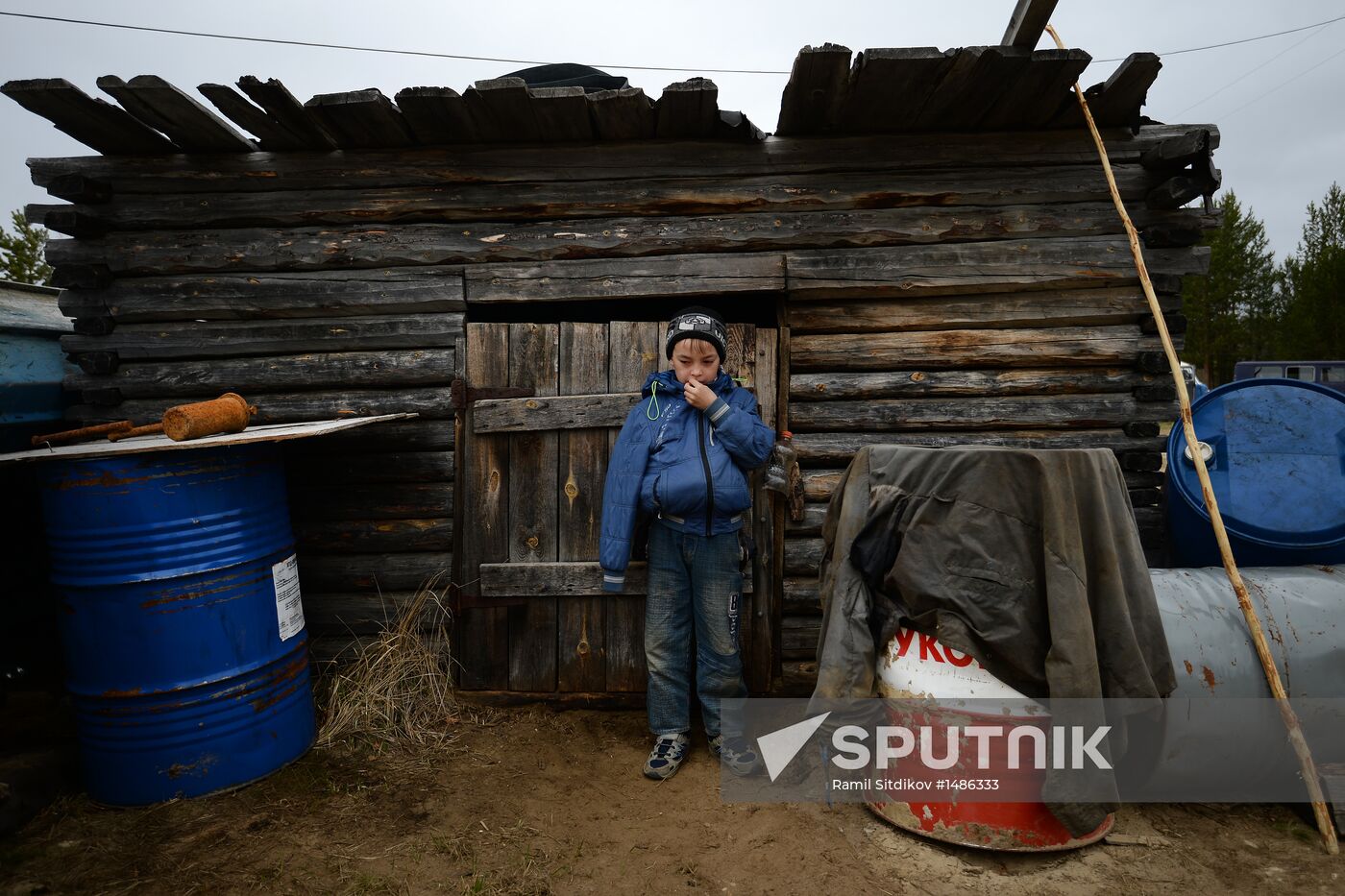 Indigenous people of oil-rich land
