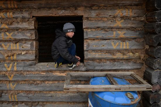 Indigenous people of oil-rich land