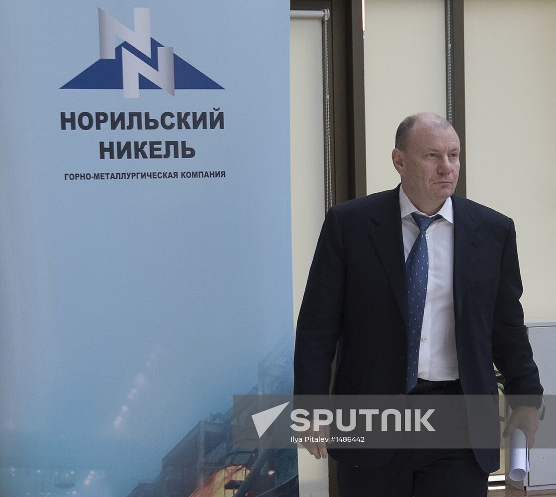 MMC Norilsk Nickel shareholders gather for annual meeting