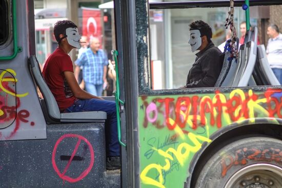 Anti-government protests against islamization of Turkey