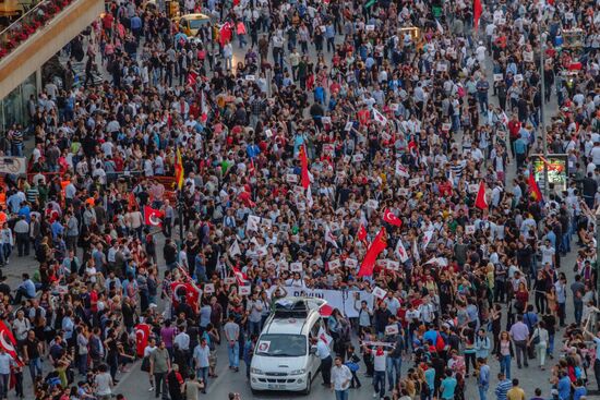 Anti-government protests against islamization of Turkey