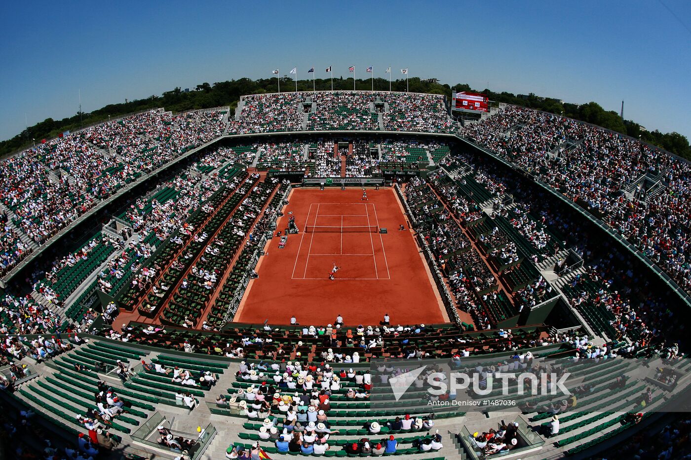 Tennis. 2013 Roland Garros. Day Thirteen