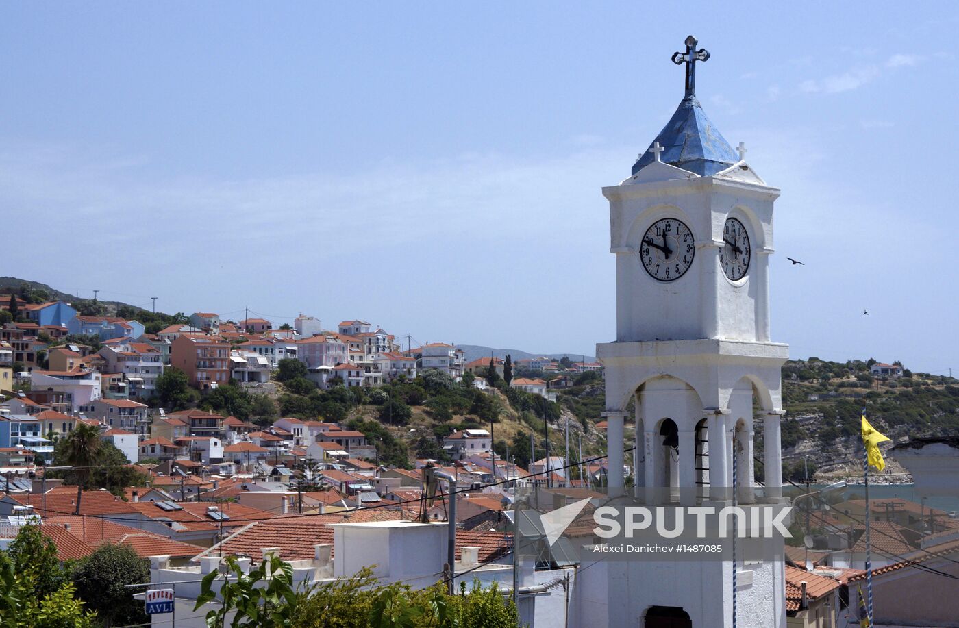World countries. Greece. Samos Island