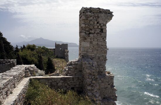 World countries. Greece. Samos Island