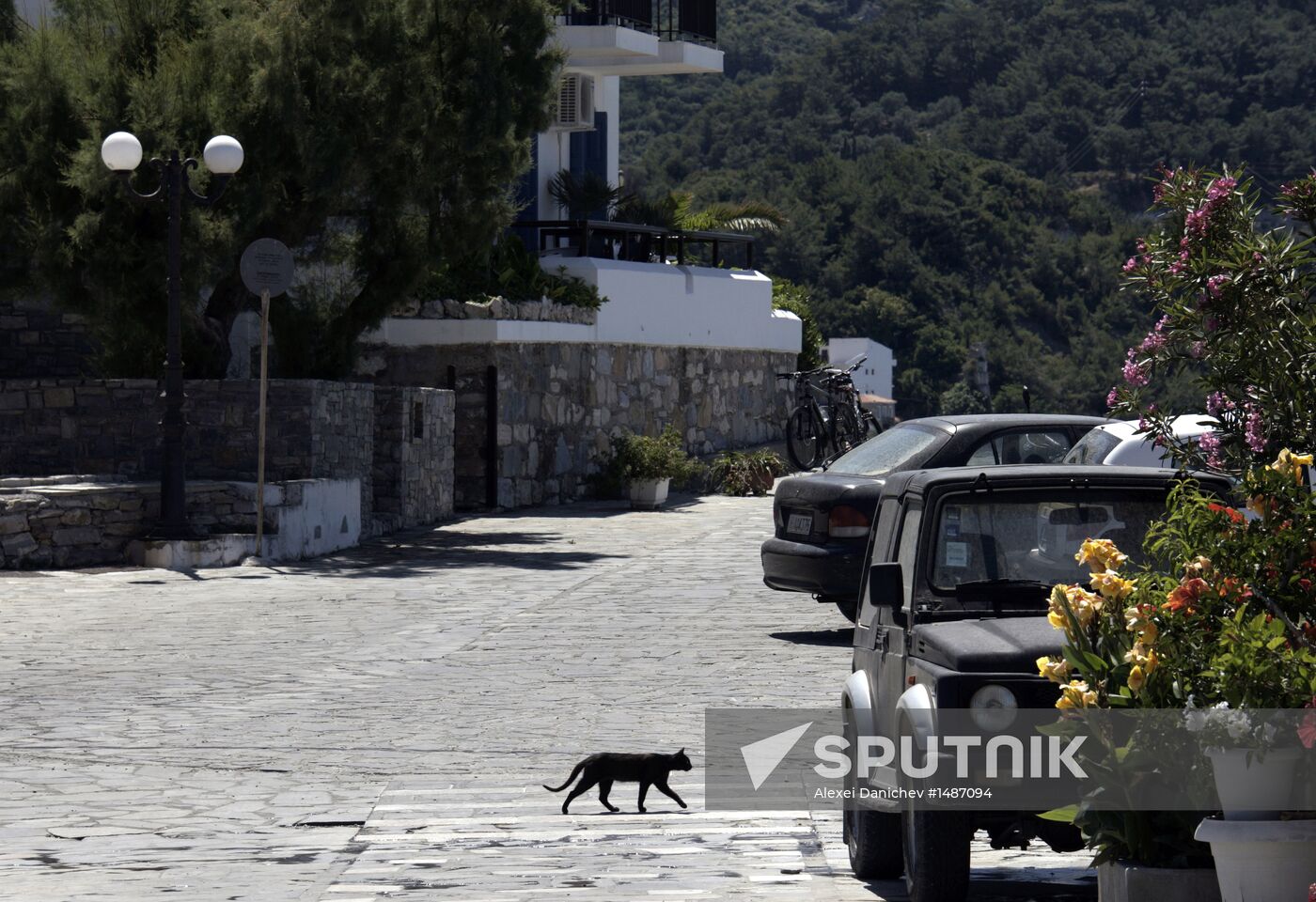 World countries. Greece. Samos Island
