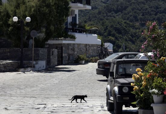 World countries. Greece. Samos Island