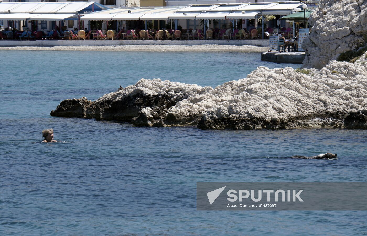 World countries. Greece. Samos Island