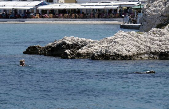 World countries. Greece. Samos Island