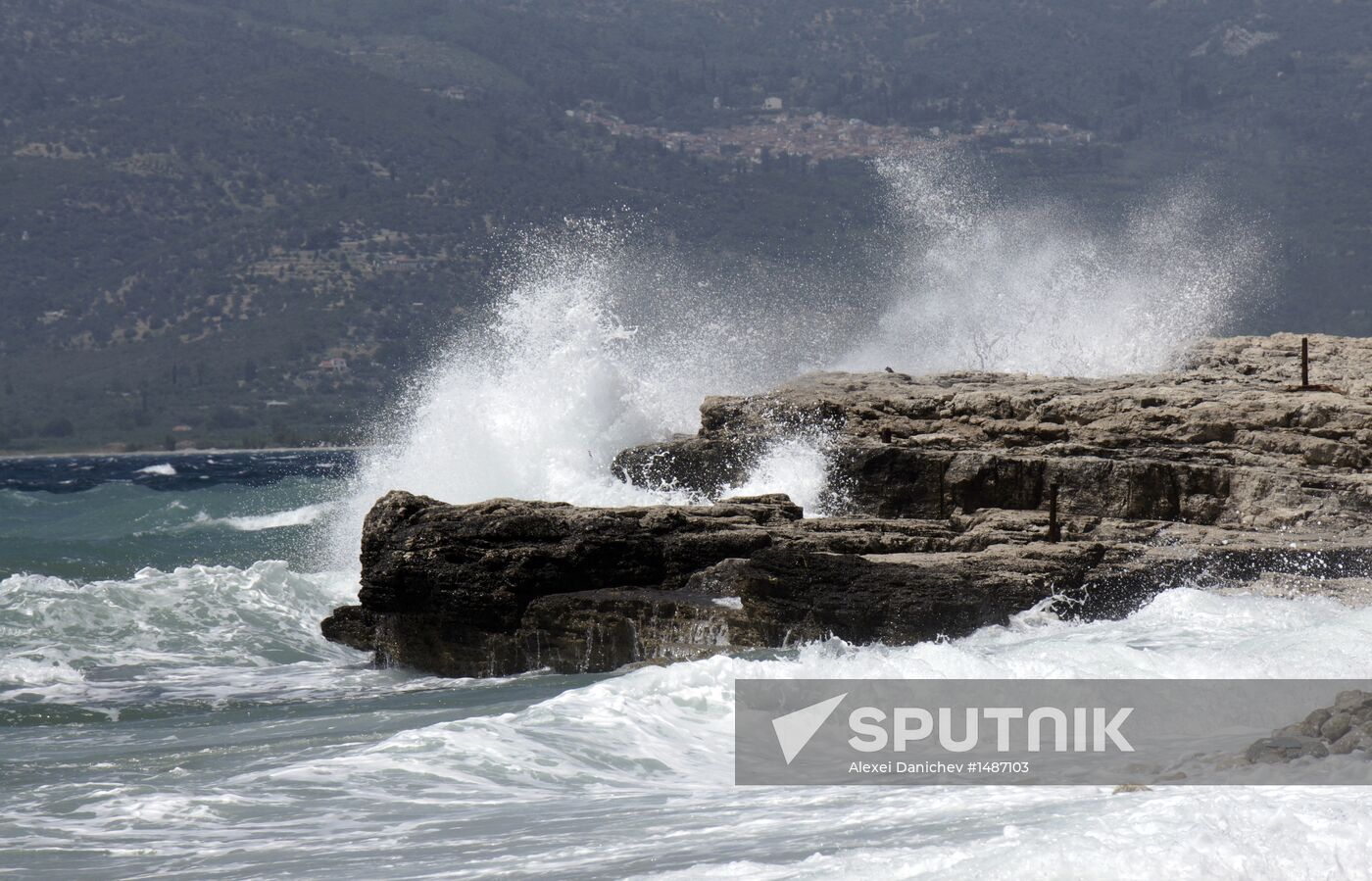 World countries. Greece. Samos Island