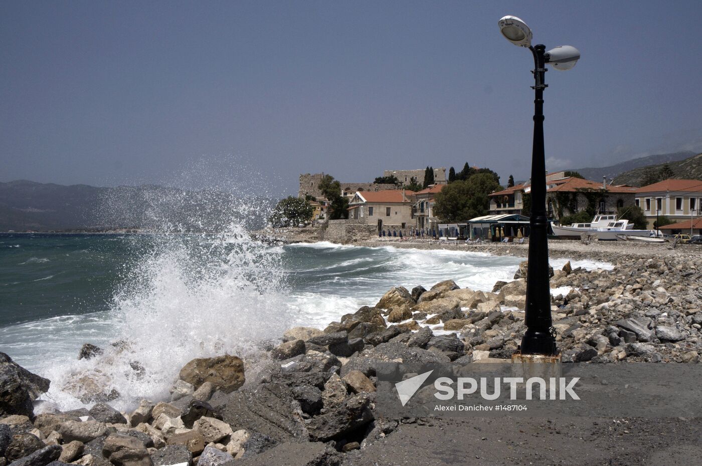 World countries. Greece. Samos Island