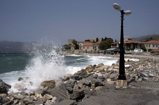 World countries. Greece. Samos Island