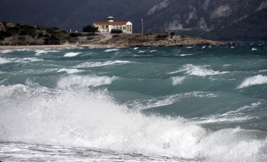 World countries. Greece. Samos Island