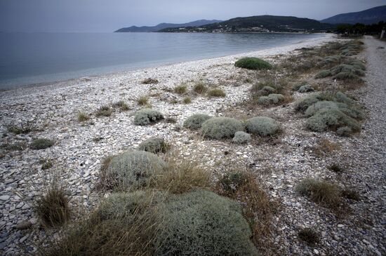 World countries. Greece. Samos Island