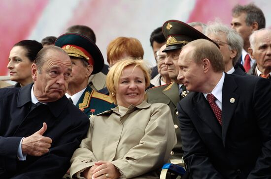 Russian President Vladimir Putin and his wife Ludmila