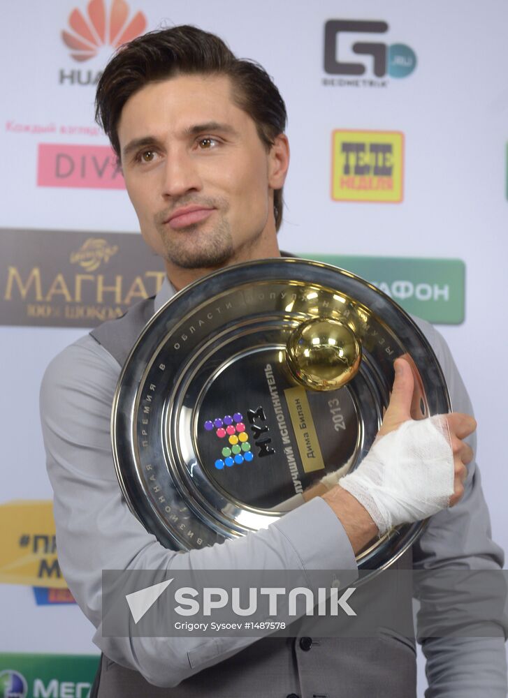 11th popular music awards Muz-TV 2013