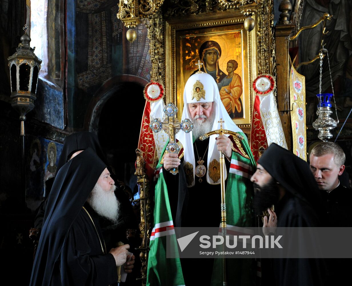 Patriarch Kirill's visit to Greece