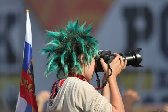 Rock on the Volga music festival