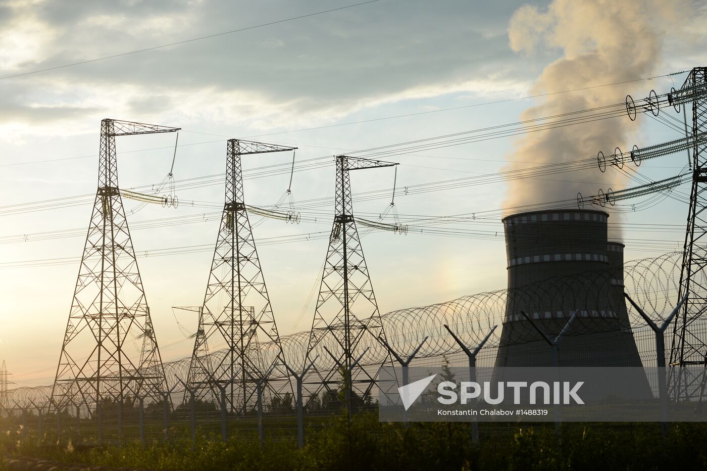 Kalininskaya Nuclear Power Plant in Udomlya, Tver Region
