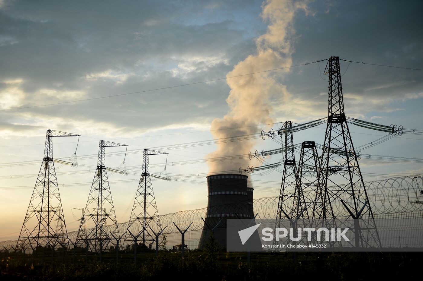 Kalininskaya Nuclear Power Plant in Udomlya, Tver Region