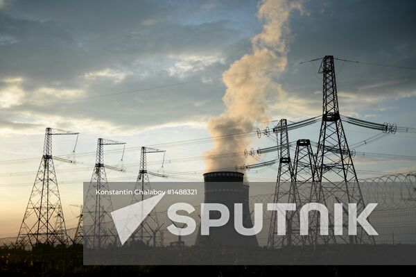 Kalininskaya Nuclear Power Plant in Udomlya, Tver Region