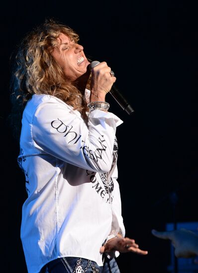 Whitesnake give concert in St. Petersburg