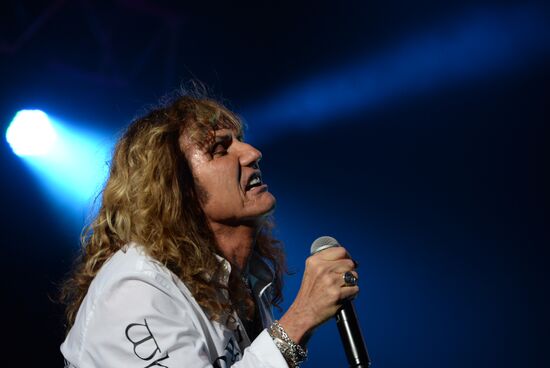 Whitesnake give concert in St. Petersburg