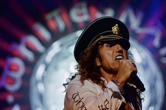 Whitesnake give concert in St. Petersburg