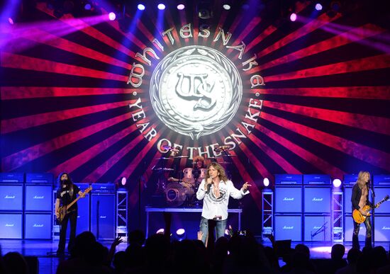 Whitesnake give concert in St. Petersburg