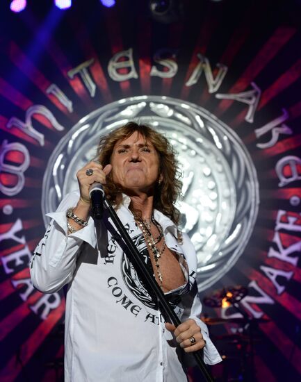 Whitesnake give concert in St. Petersburg