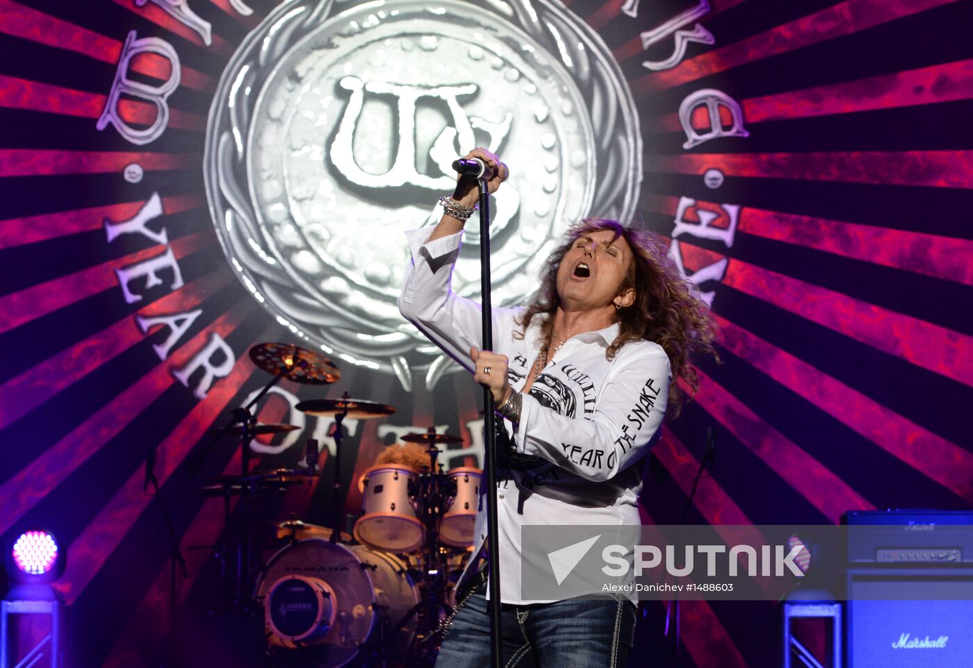 Whitesnake give concert in St. Petersburg