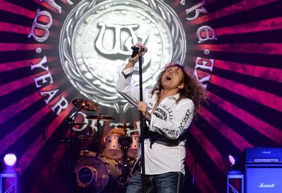 Whitesnake give concert in St. Petersburg