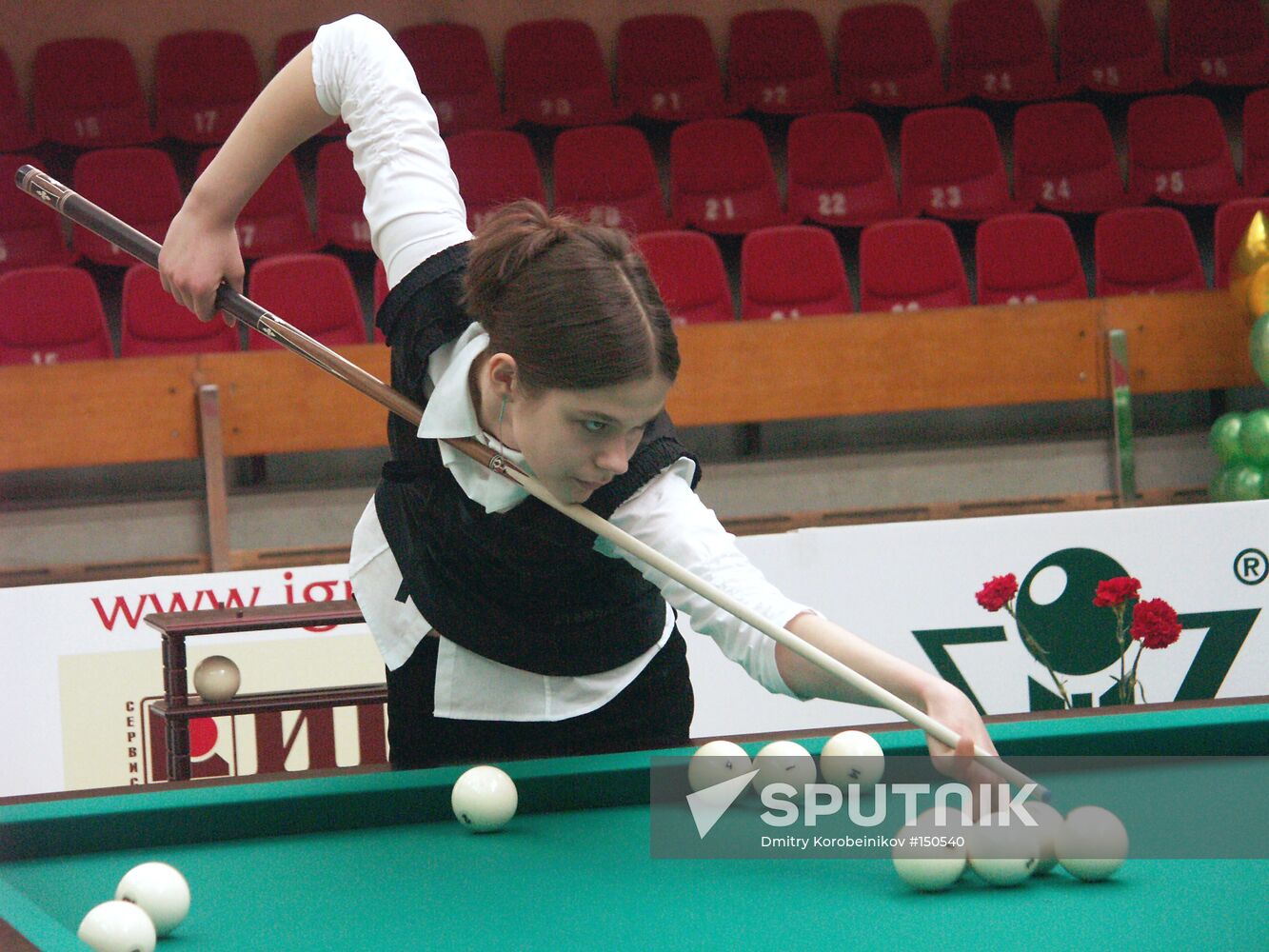 ANASTASIA LUPPOVA BILLIARD GAME CHAMPIONSHIP 