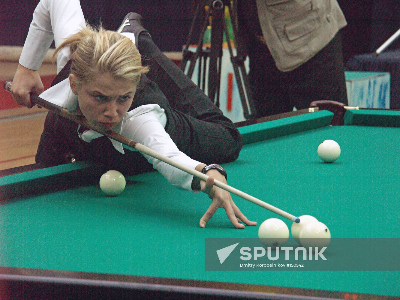 KSENIA KISLOVA BILLIARD CHAMPIONSHIP GAME 