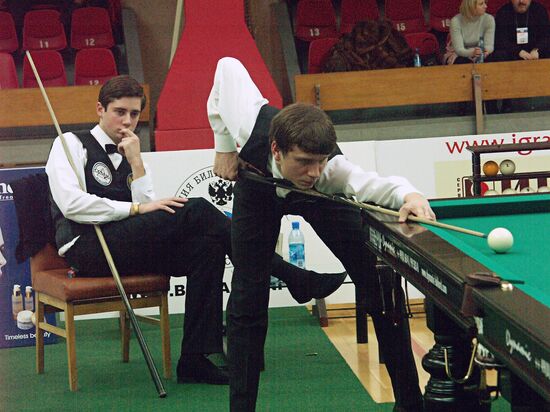 VLADIMIR PETUSHKOV KIRILL ONISHCHENKO BILLIARDS CHAMPIONSHIP GAM