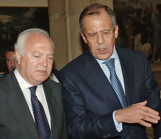 SERGEI LAVROV VISITS MADRID