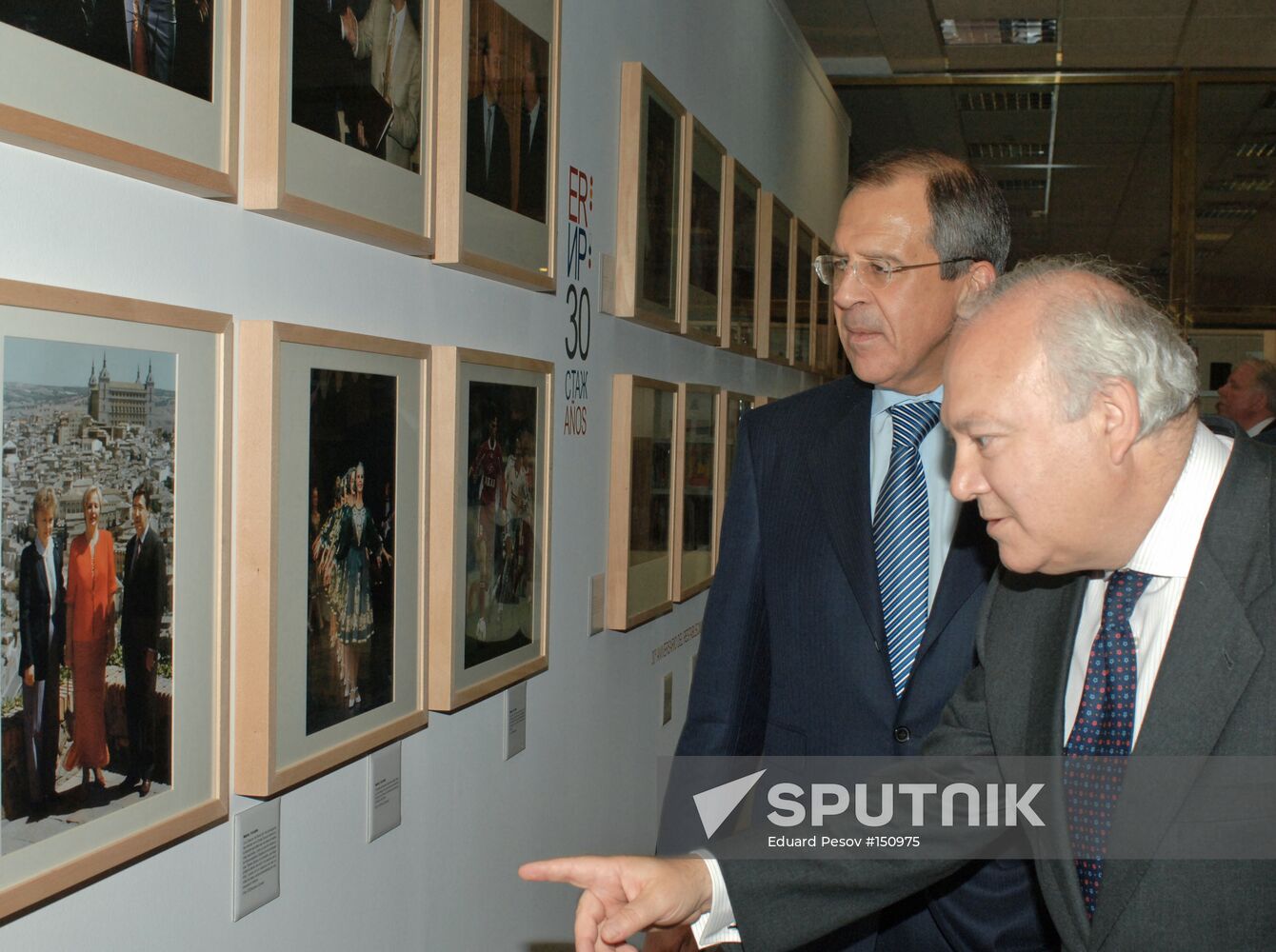 SERGEI LAVROV VISITS MADRID