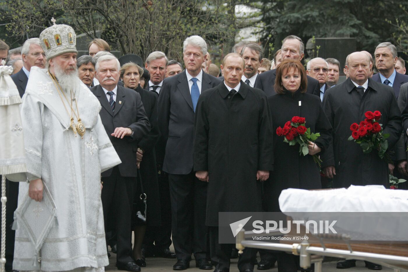 BORIS YELTSIN FUNERAL
