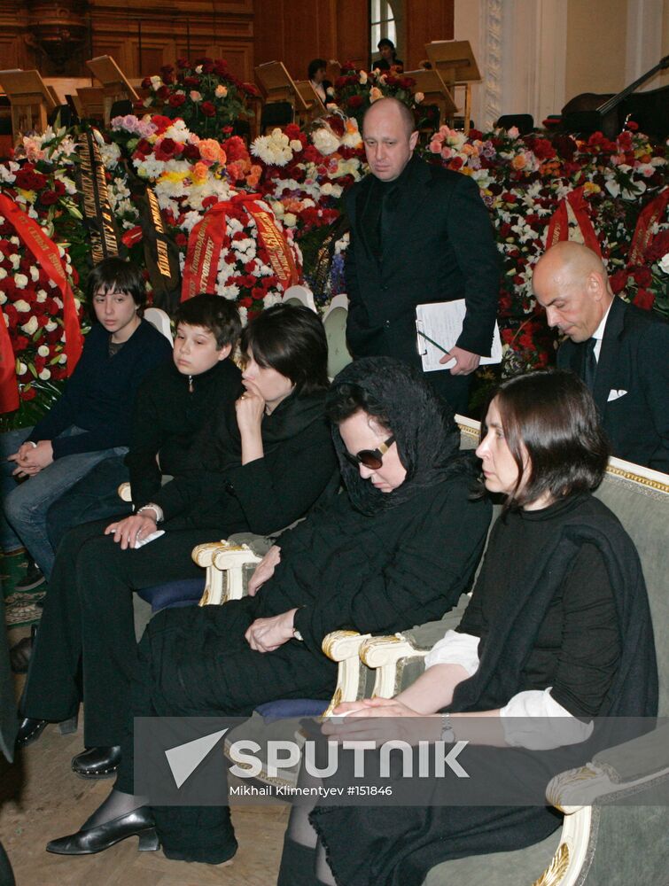 MSTISLAV ROSTROPOVICH FUNERAL