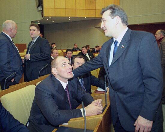 TRETYAK KARELIN STATE DUMA SESSION