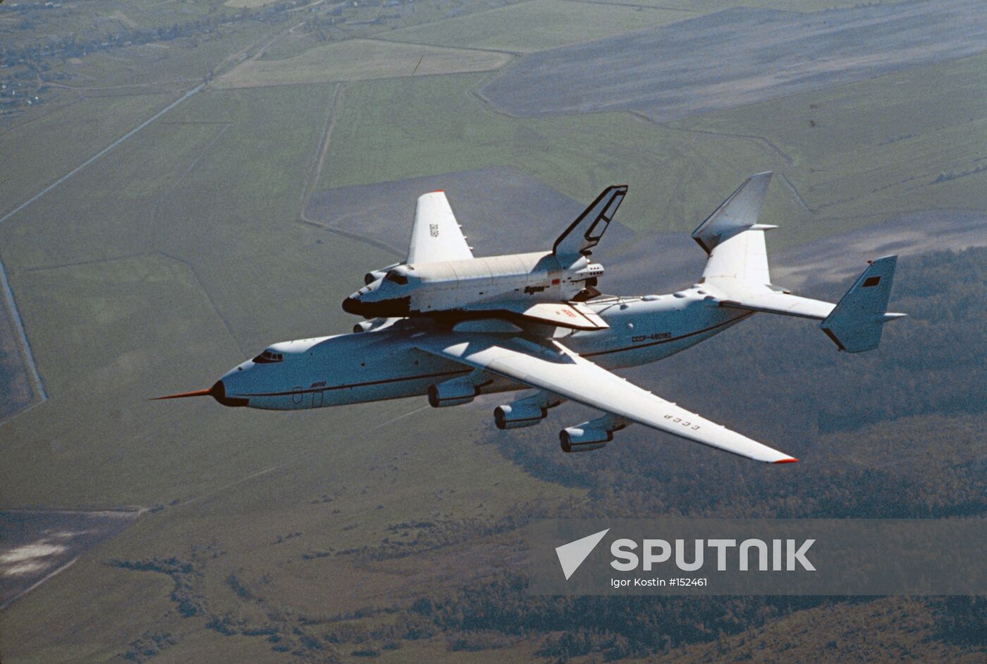 AN-225 SHUTTLE BURAN FLIGHT