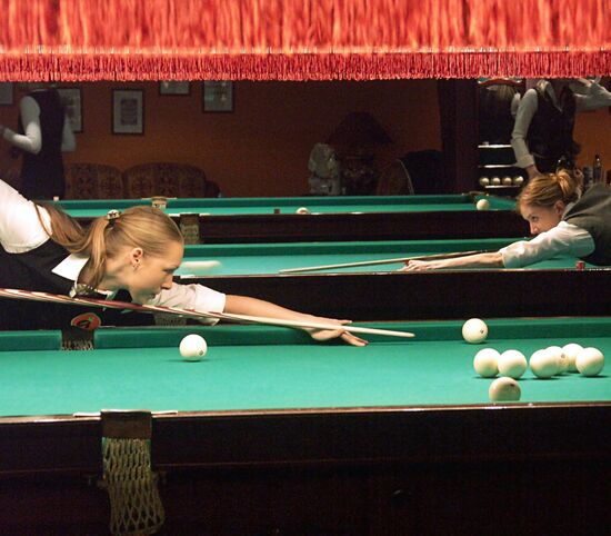 BILLIARDS RUSSIAN POOL CHAMPIONSHIP