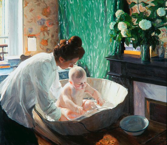 BORIS KUSTODIEV "MORNING"